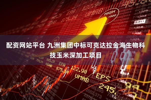配资网站平台 九洲集团中标可克达拉金海生物科技玉米深加工项目